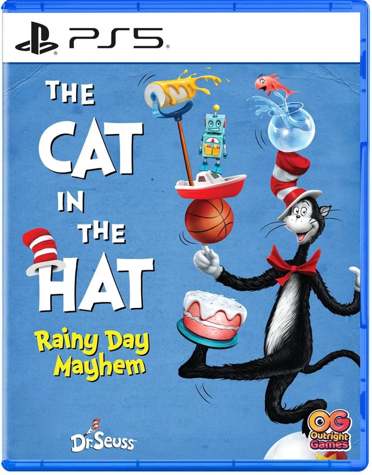 海外版　Cat in the Hat セット　国内プレイヤー再生不可 The Cat in the Hat: Rainy Day Mayhem for PlayStation 5
