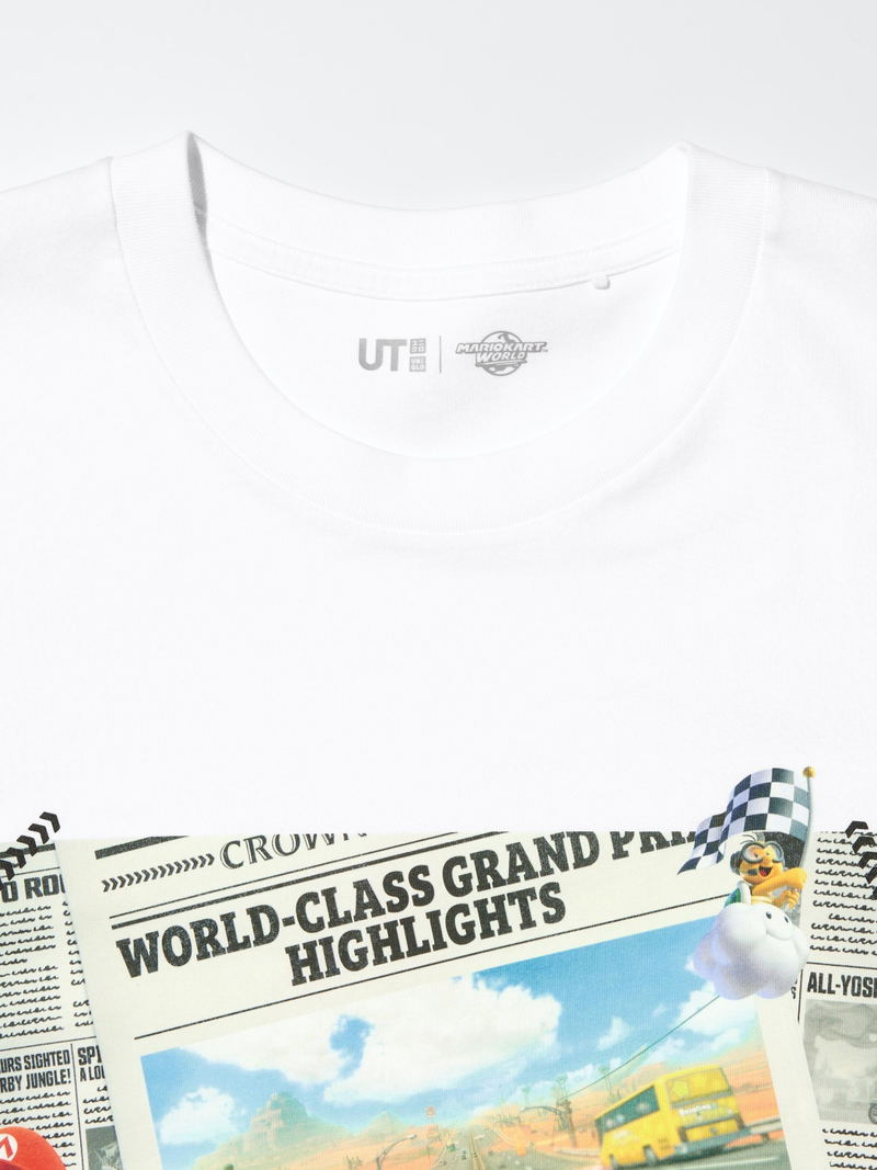 UT Mario Kart World Graphic T-shirt (White | Size L) image 2