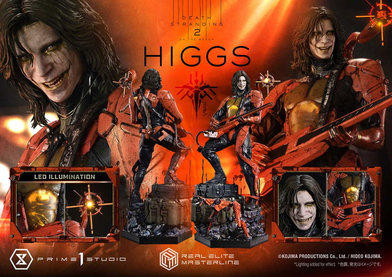 Real Elite Masterline Death Stranding 2 On the Beach 1/3 Scale Statue: Higgs image 5