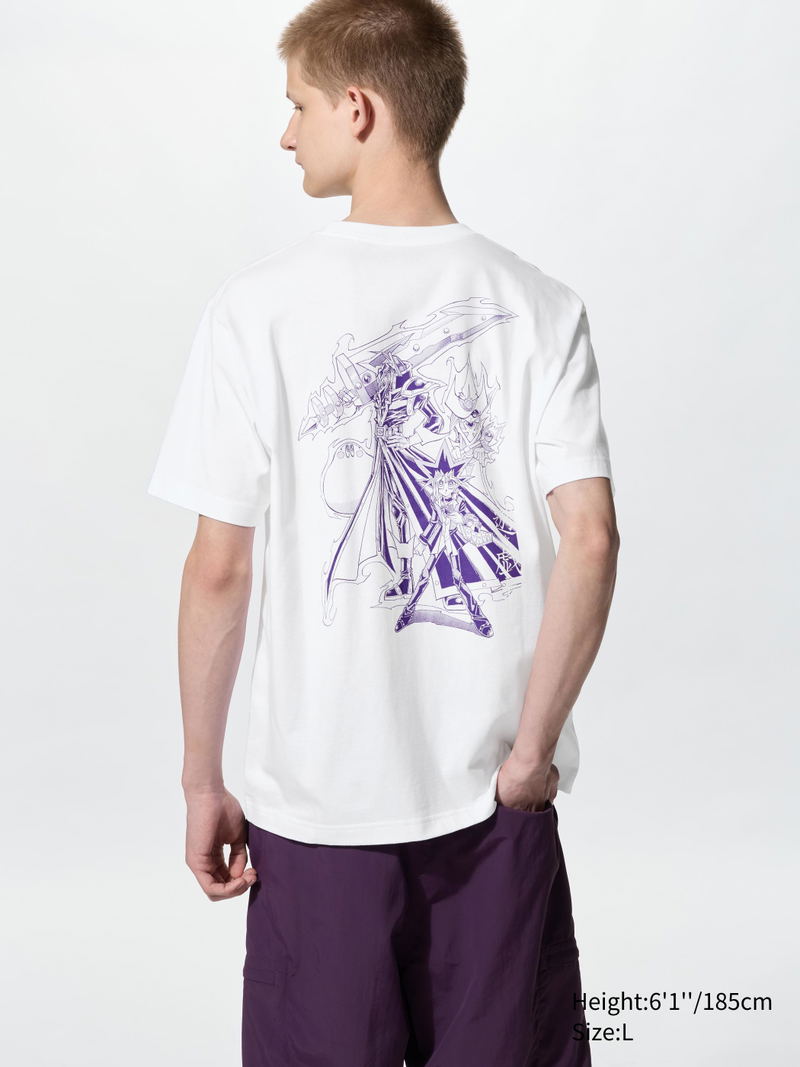 UT Manga 100th Yu-Gi-Oh! Graphic T-Shirt (White | Size XL) image 5