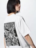 UT Manga 100th Yu-Gi-Oh! Graphic T-Shirt (White/Black | Size XL) thumbnail 7