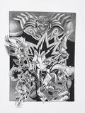 UT Manga 100th Yu-Gi-Oh! Graphic T-Shirt (White/Black | Size XXL) thumbnail 5