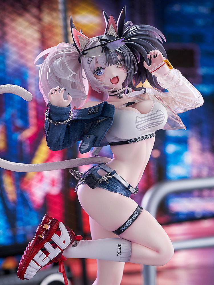 Neko Metal Original Character 1/7 Scale Pre-Painted Figure: Melterna Girl Metako image 12