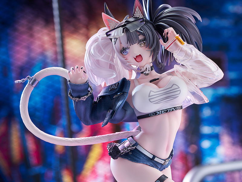 Neko Metal Original Character 1/7 Scale Pre-Painted Figure: Melterna Girl Metako image 14