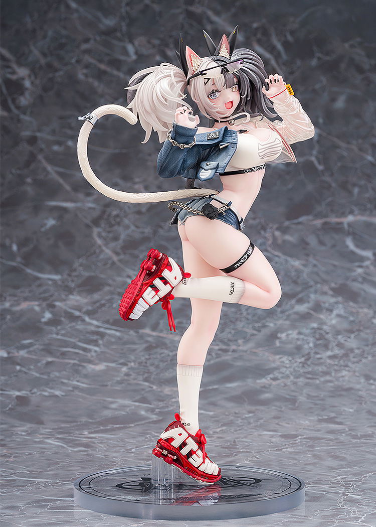 Neko Metal Original Character 1/7 Scale Pre-Painted Figure: Melterna Girl Metako image 2