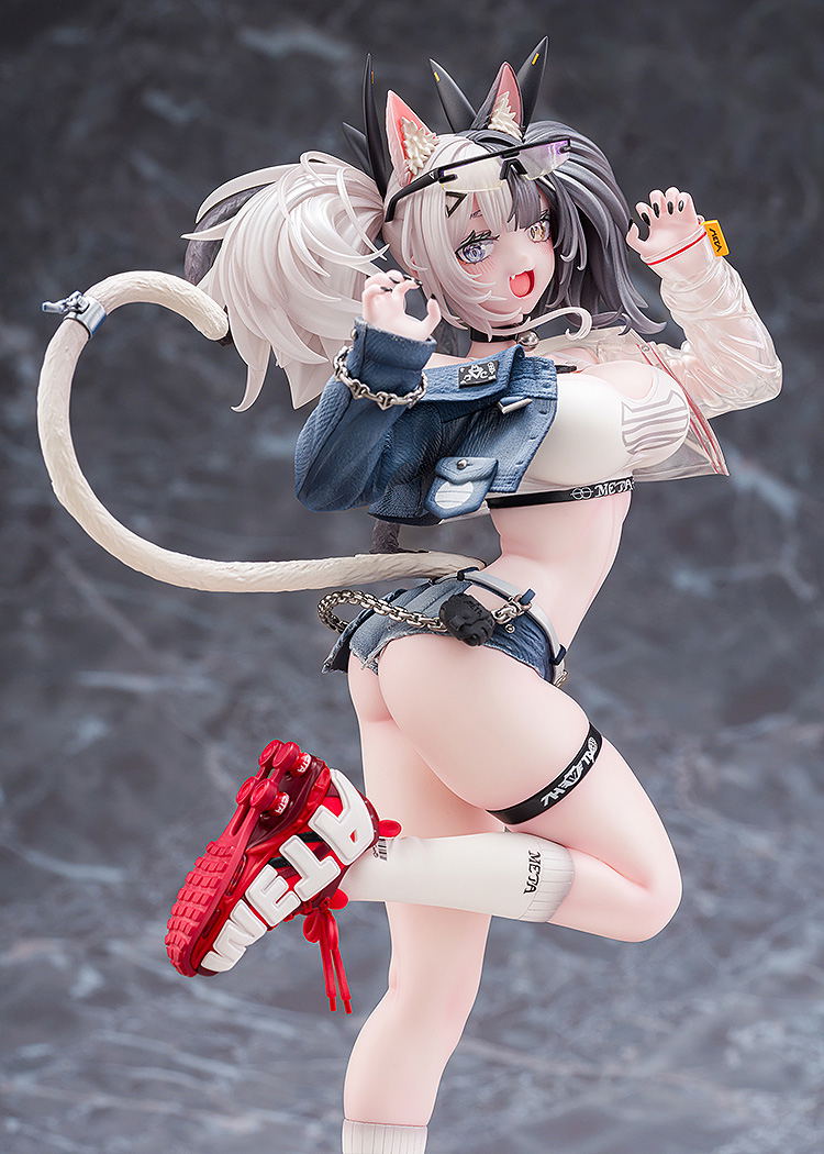 Neko Metal Original Character 1/7 Scale Pre-Painted Figure: Melterna Girl Metako image 7