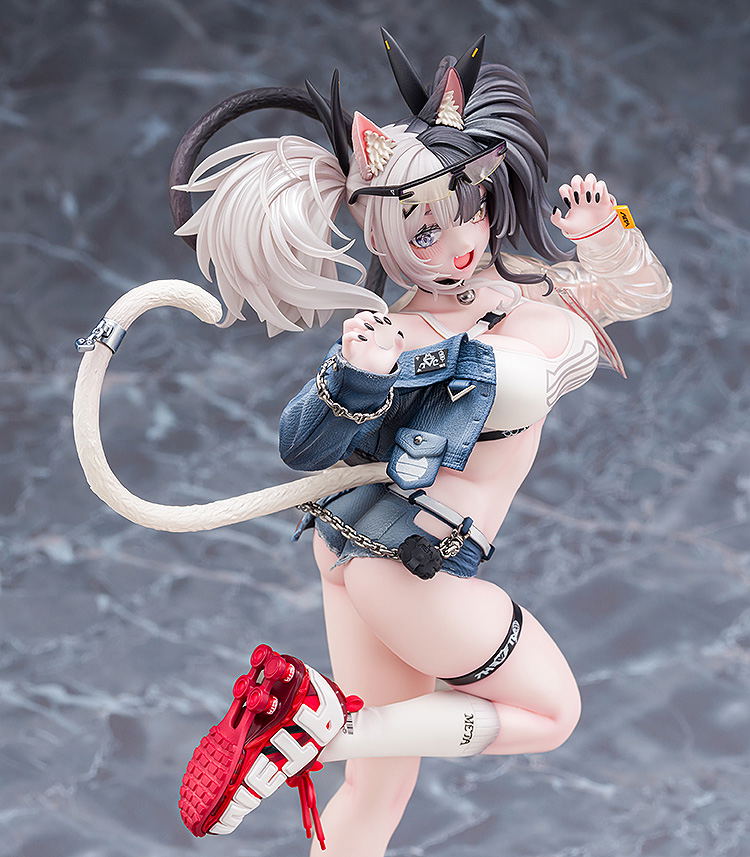 Neko Metal Original Character 1/7 Scale Pre-Painted Figure: Melterna Girl Metako image 9