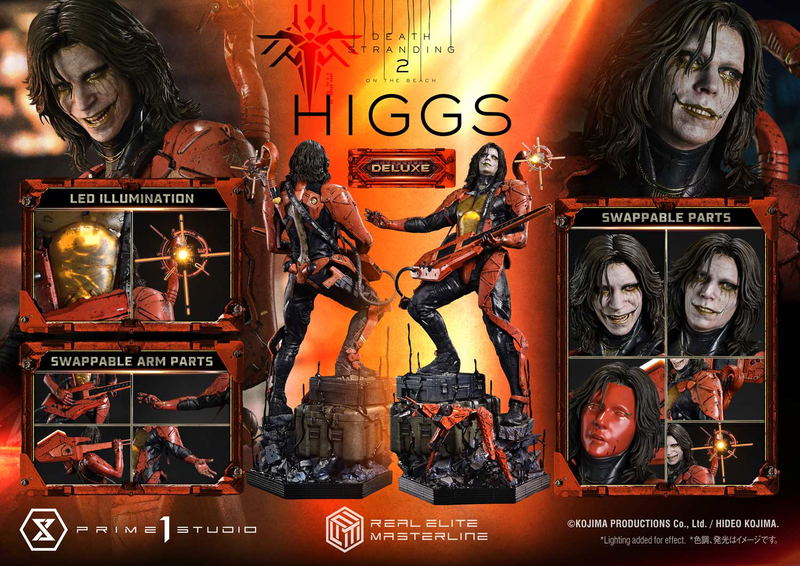 Real Elite Masterline Death Stranding 2 On the Beach 1/3 Scale Statue: Higgs DX Edition image 14