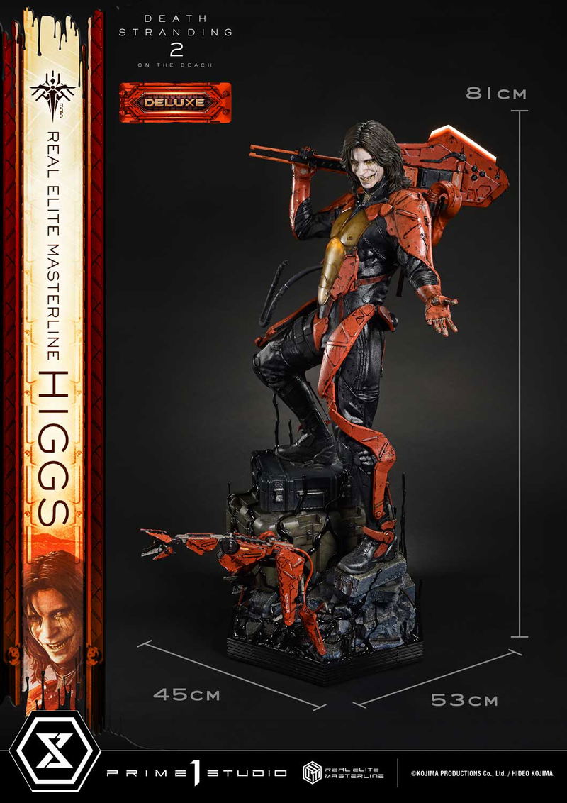 Real Elite Masterline Death Stranding 2 On the Beach 1/3 Scale Statue: Higgs DX Edition image 22