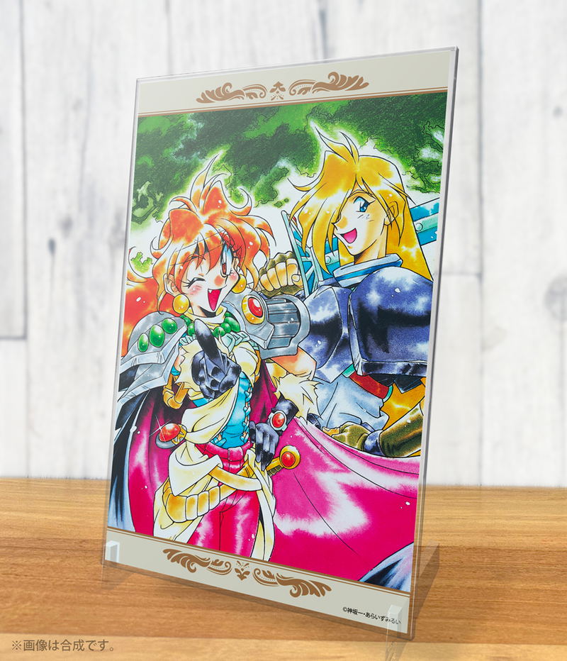 Slayers - Lina & Gourry Acrylic Art Stand image 2