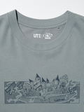 UT Manga 100th Yu-Gi-Oh! Graphic T-Shirt (Gray | Size S) thumbnail 2