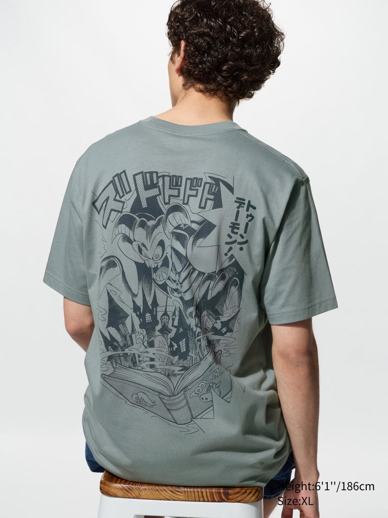 UT Manga 100th Yu-Gi-Oh! Graphic T-Shirt (Gray | Size L) image 4