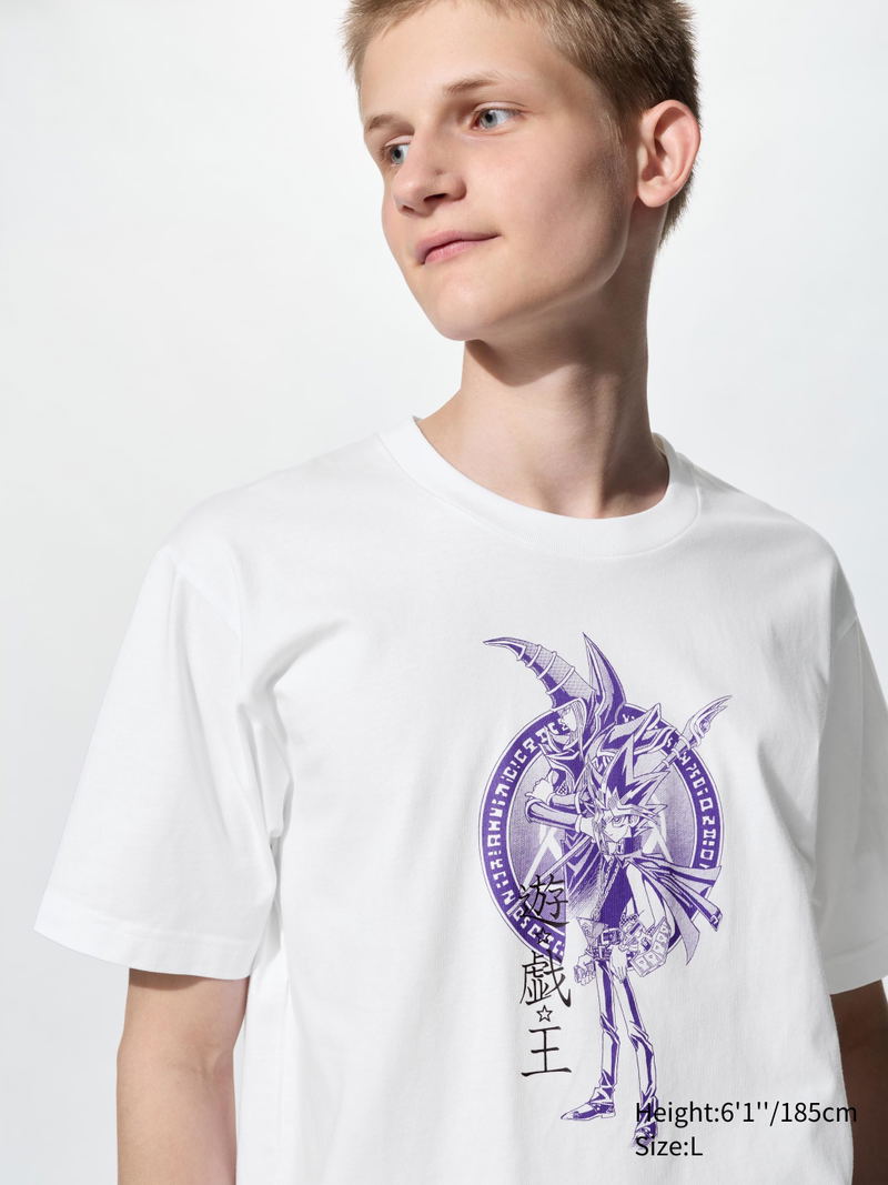 UT Manga 100th Yu-Gi-Oh! Graphic T-Shirt (White | Size S) image 7