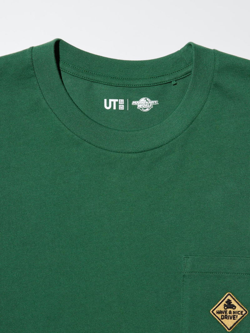 UT Mario Kart World Graphic T-shirt (Dark Green | Size S) image 2