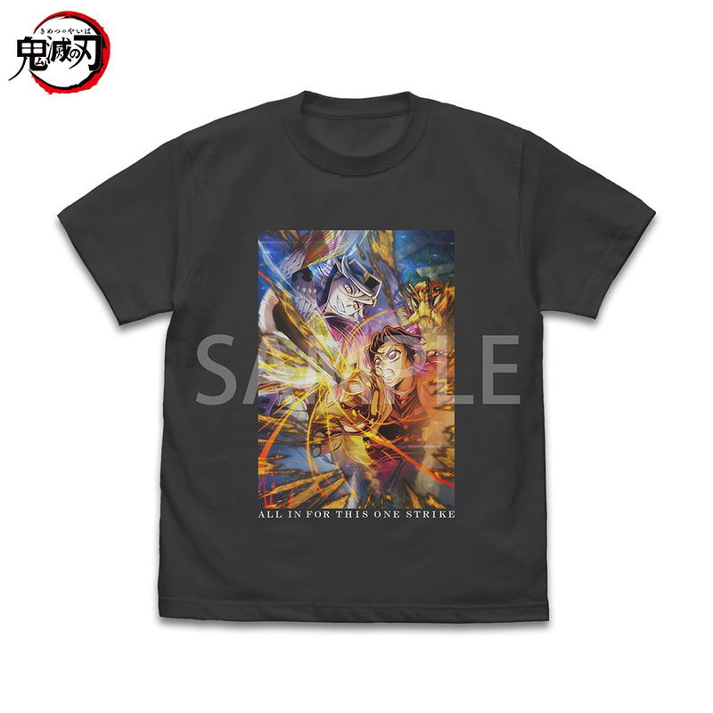 Anime Demon Slayer: Kimetsu No Yaiba - Shinobu And Doma Full Color T-shirt (Sumi | Size XL) image 1