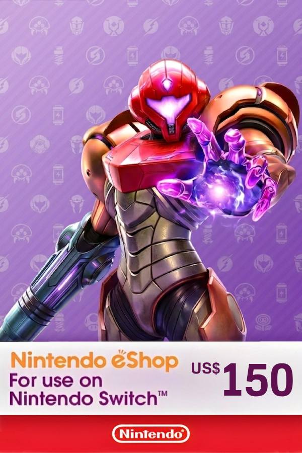 Nintendo eShop Card 150 USD | USA Account <span class="ext ext_digital">digital</span> image 1