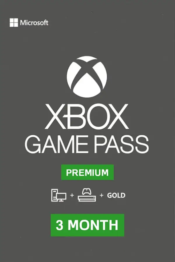 Xbox Game Pass Premium 3 Month Subscription | Hong Kong Account <span class="ext ext_digital">digital</span> image 1