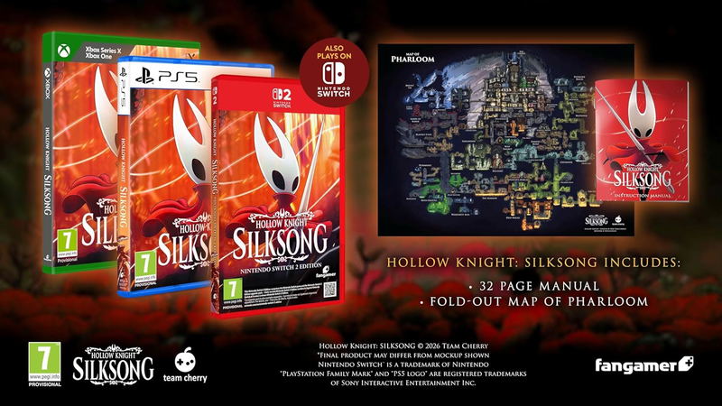 Hollow Knight: Silksong - Nintendo Switch 2 Edition <span class="ext" style="background-color: #00e206; color: #FFFFFF;">Game Cart</span> image 1