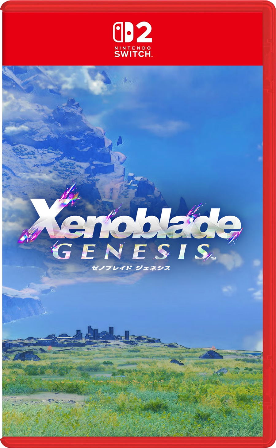 Xenoblade Genesis (Multi-Language) (Cover - English) for Nintendo
