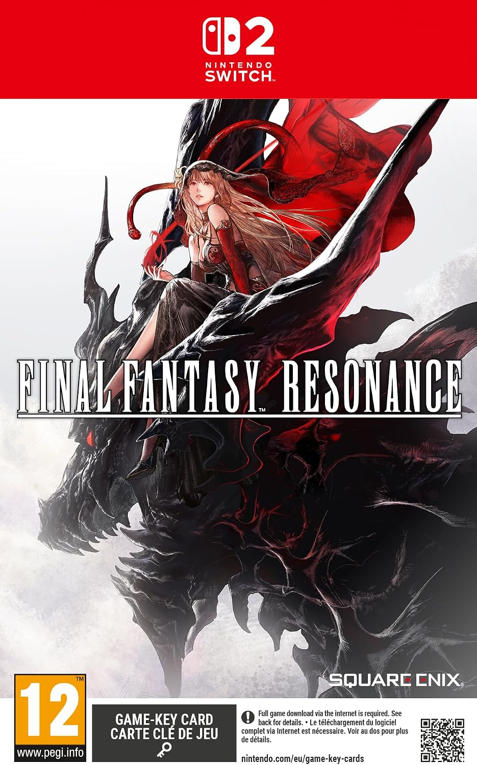 Final Fantasy Resonance Game Key Cart for Nintendo Switch 2