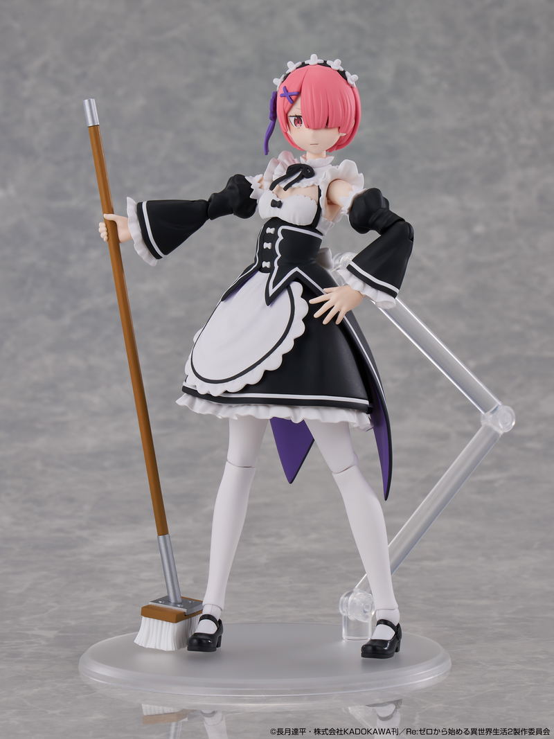 Re:Zero Kara Hajimeru Isekai Seikatsu Assembly Style Plastic Model: Ram (DX Ver.) image 9