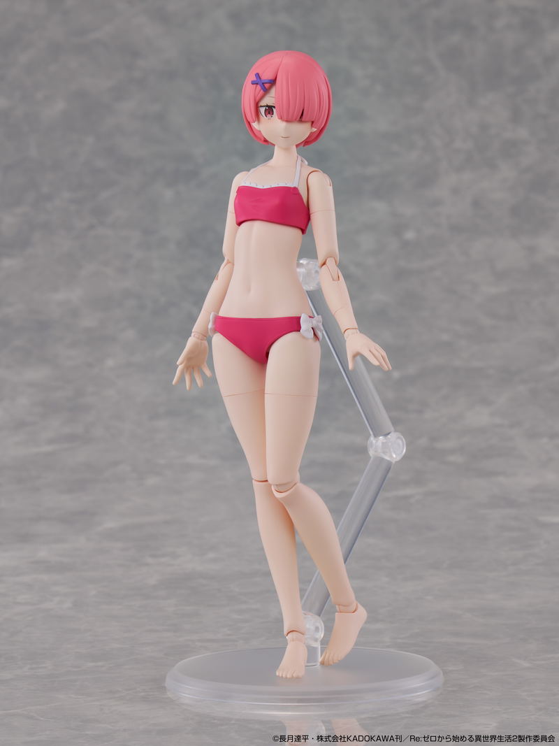 Re:Zero Kara Hajimeru Isekai Seikatsu Assembly Style Plastic Model: Ram (DX Ver.) image 10