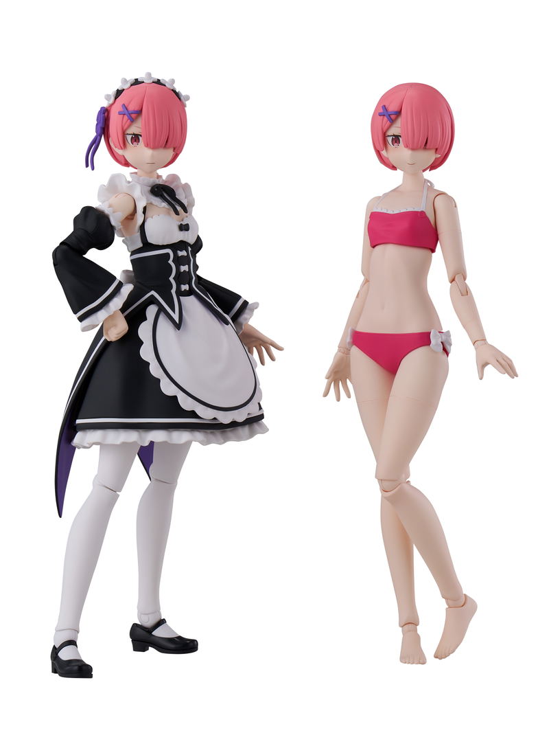 Re:Zero Kara Hajimeru Isekai Seikatsu Assembly Style Plastic Model: Ram (DX Ver.) image 1