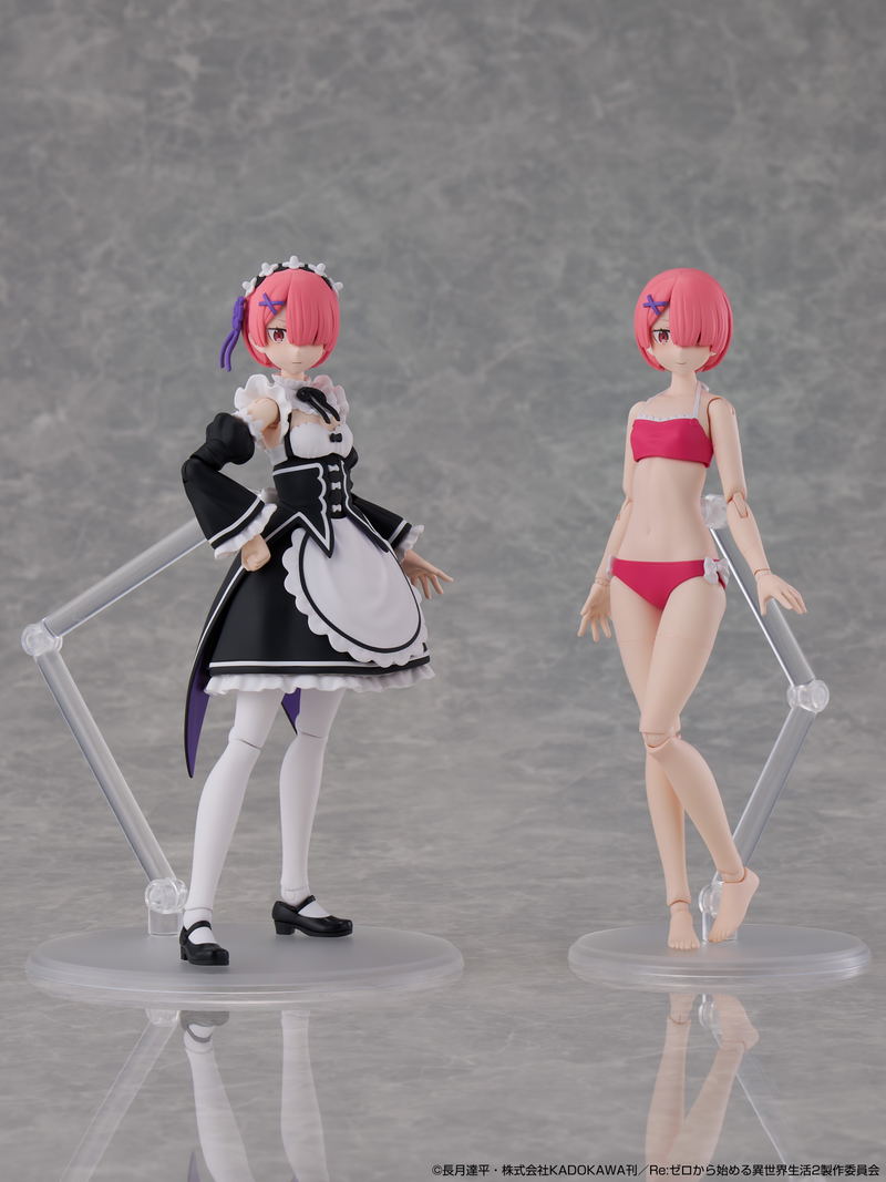 Re:Zero Kara Hajimeru Isekai Seikatsu Assembly Style Plastic Model: Ram (DX Ver.) image 2