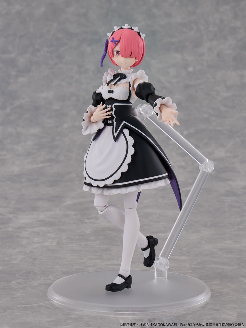 Re:Zero Kara Hajimeru Isekai Seikatsu Assembly Style Plastic Model: Ram (DX Ver.) image 5