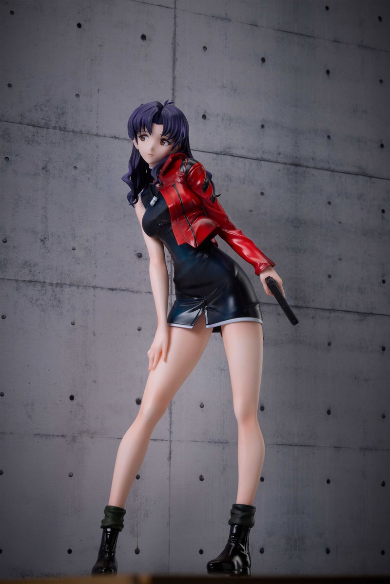 Neon Genesis Evangelion 1/7 Scale Pre-Painted Figure: Katsuragi Misato Comics Ver. image 7