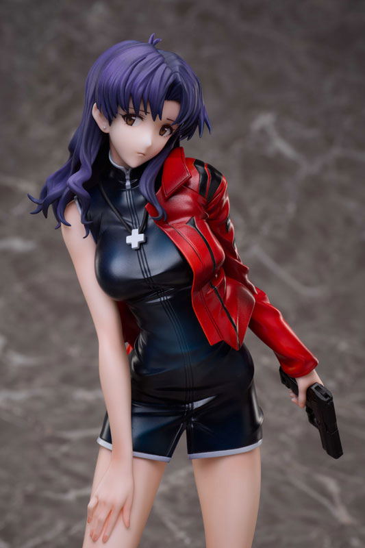 Neon Genesis Evangelion 1/7 Scale Pre-Painted Figure: Katsuragi Misato Comics Ver. image 5
