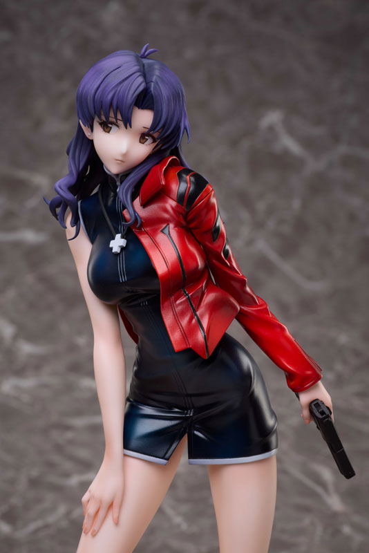 Neon Genesis Evangelion 1/7 Scale Pre-Painted Figure: Katsuragi Misato Comics Ver. image 6