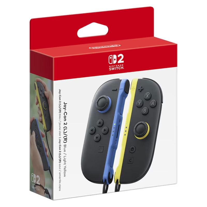 Nintendo Switch 2 Joy-Con Controllers [Blue / Light Yellow] image 1