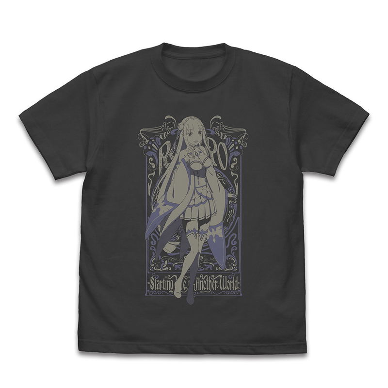 Re:Zero -Starting Life In Another World- Emilia (3rd Season) T-shirt (Sumi | Size L) image 1