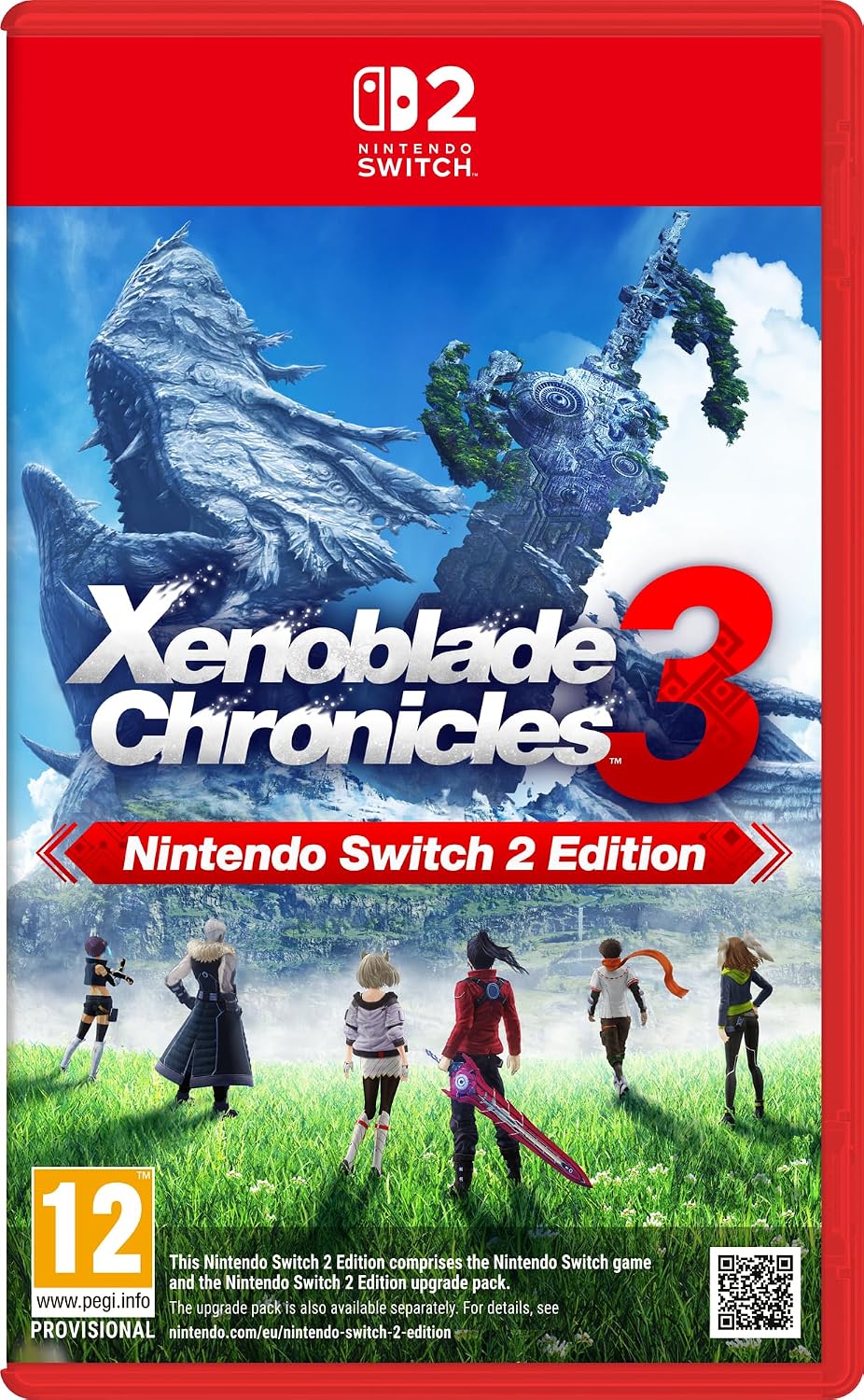 Xenoblade Chronicles 3 Nintendo Switch 2 Edition Game Cart for