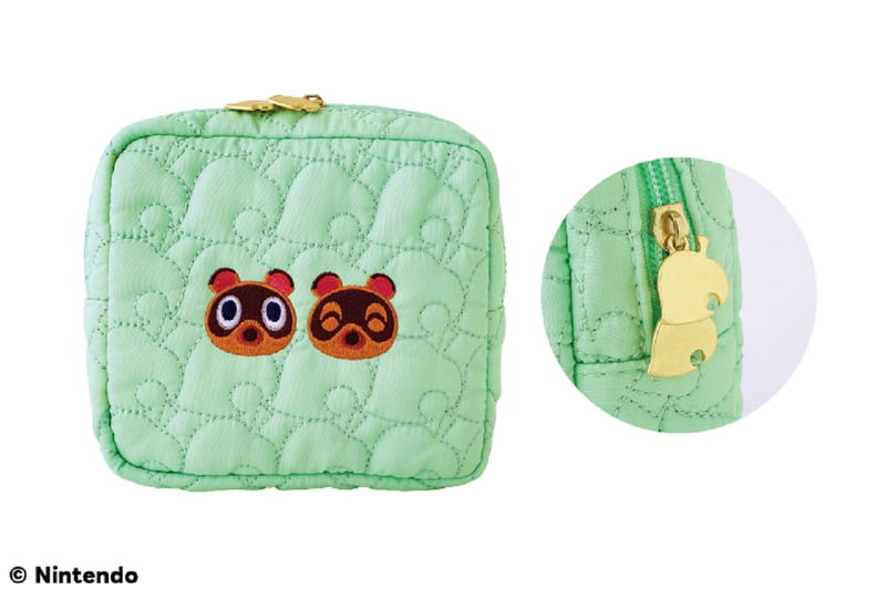Animal Crossing: New Horizons Convenient Leaf Pattern Quilted Daily Pouch Special Book image 1