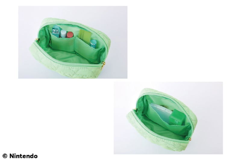 Animal Crossing: New Horizons Convenient Leaf Pattern Quilted Daily Pouch Special Book image 3
