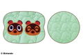 Animal Crossing: New Horizons Convenient Leaf Pattern Quilted Daily Pouch Special Book thumbnail 4
