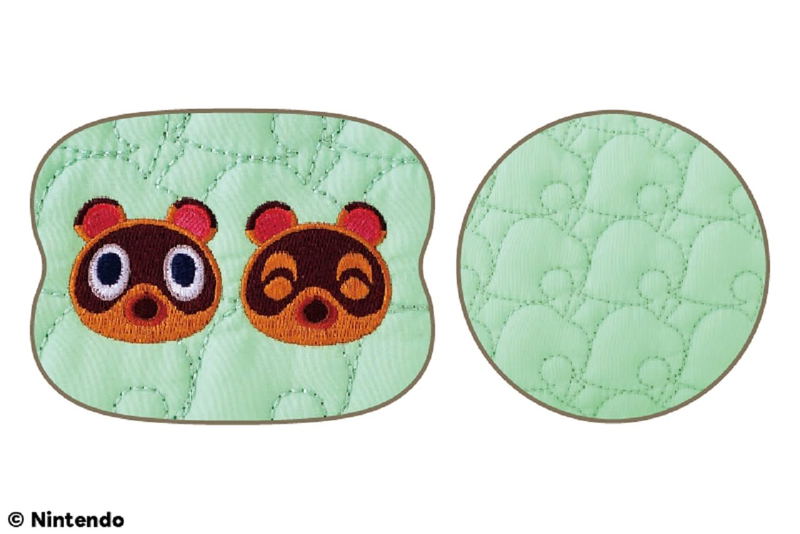 Animal Crossing: New Horizons Convenient Leaf Pattern Quilted Daily Pouch Special Book image 4