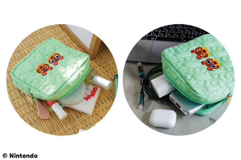 Animal Crossing: New Horizons Convenient Leaf Pattern Quilted Daily Pouch Special Book image 5