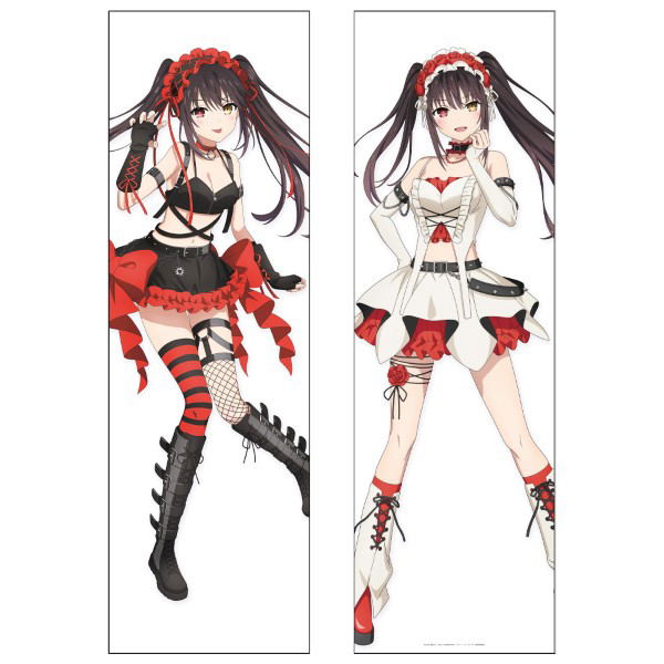 Date A Live V Dakimakura Cover Tokisaki Kurumi Gothic Punk Ver. Original Illustration image 1