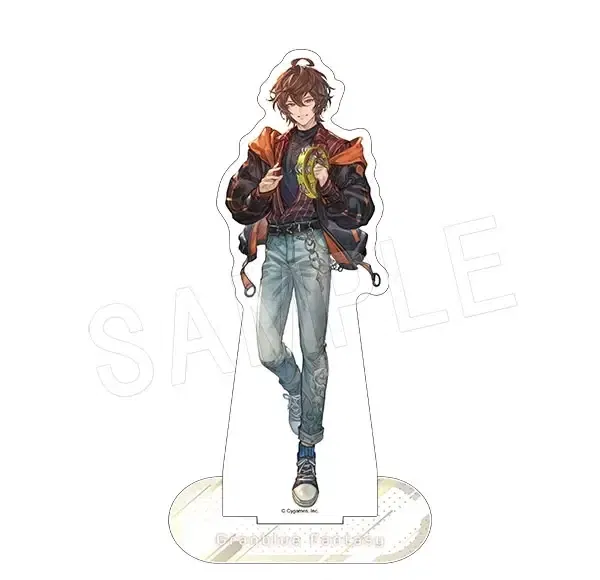 Granblue Fantasy Acrylic Figure Stand Round1 Collaboration Ver. Sandalphon image 1
