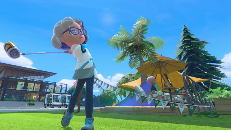 Nintendo Switch Sports Resort <span class="ext" style="background-color: #00e206; color: #FFFFFF;">Game Cart</span> image 3