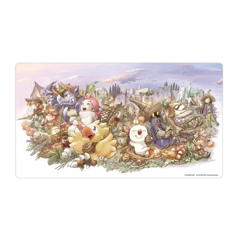 Play Mat Final Fantasy Series Chocobo's Friends image 1