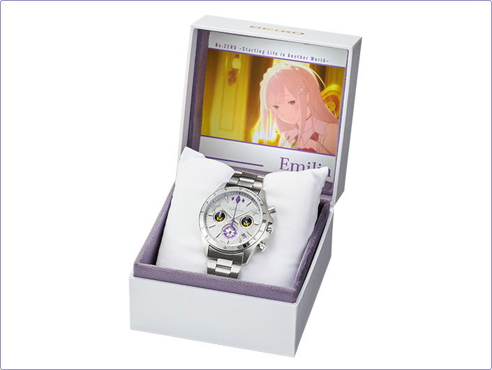 Re:Zero -Starting Life In Another World- x Seiko Watch (Emilia) (L)