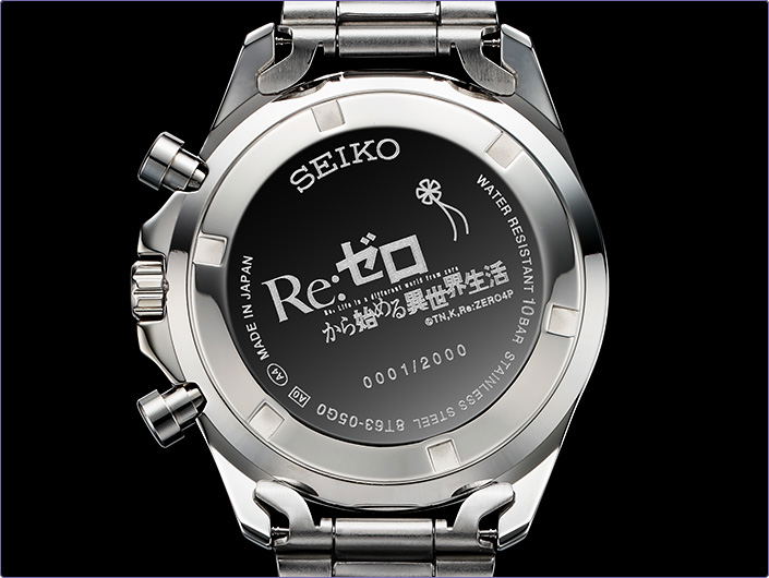 Re:Zero -Starting Life In Another World- x Seiko Watch (Rem) (L) image 2