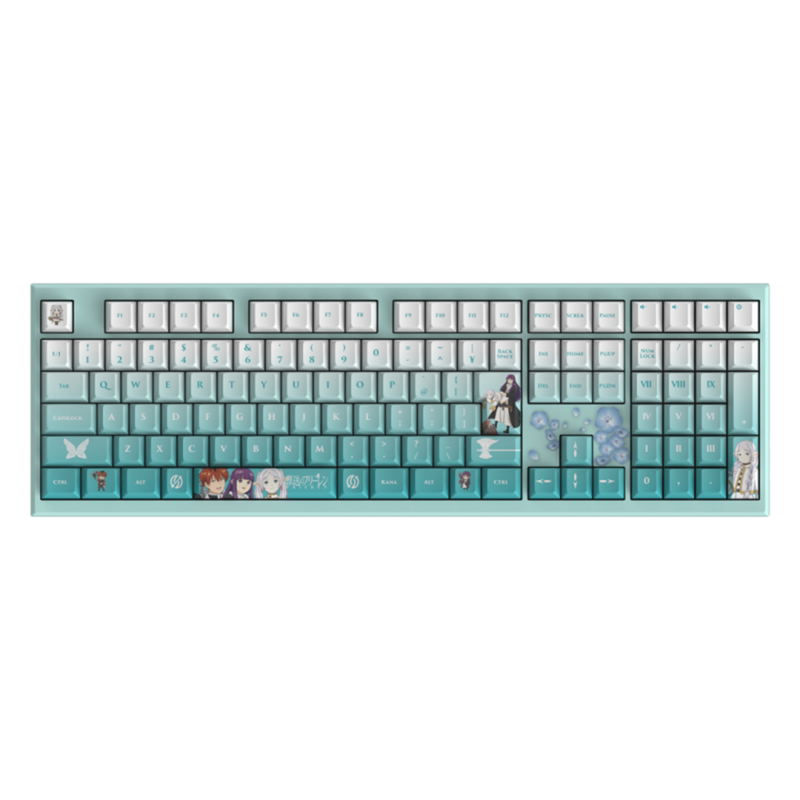 Frieren: Beyond Journey's End AMICIS Mechanical Keyboard 108 Keys Standard Edition [Japanese Layout] image 1