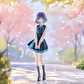 Gakuen Idolmaster 1/6 Scale Pre-Painted Figure: Hataya Misuzu thumbnail 6