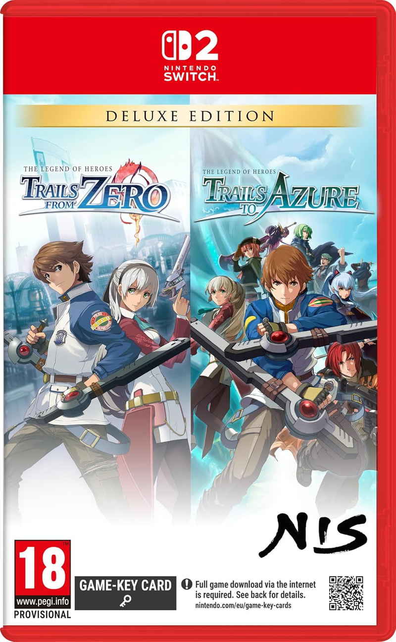 The Legend of Heroes: Trails from Zero / The Legend of Heroes: Trails to Azure [Deluxe Edition] <span class="ext" style="background-color: #ff8c00; color: #FFFFFF;">Game Key Cart</span> image 2