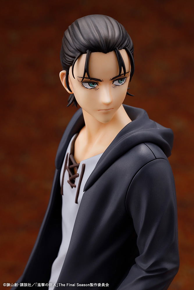 Attack on Titan The Final Season Pre-Painted Figure: Oshi Works Eren Yeager The Final Season Ver. image 4